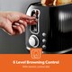 image 6 of GEEPAS 1.7L Illuminating Electric Kettle 2 Slice Bread Toaster & 7.5L Air Fryer Combo Kitchen Set