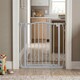 image 2 of Safetots Extra Tall Curved Top Safety Gate, 225cm - 234cm, Matt Grey, Extra Tall 100cm in Height, Pressure Fit Stair Gate, Baby Gate for Doors Hallways and Spaces, Safety Barrier, Easy Installation