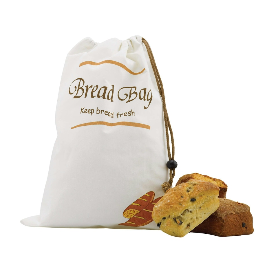 image 1 of Kilo Bread Cotton Storage Bag White