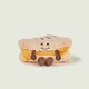 image 2 of Warmies Grilled Cheese Microwavable Weighted Teddy