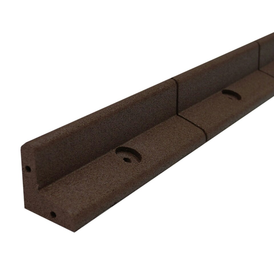 image 1 of Flexible Lawn Edging Brown 1.2m x 30