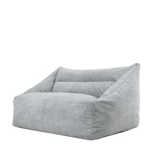 icon Cord Adults Bean Bag Sofa, Ready Filled Large Beanbag Grey Grey | Grey