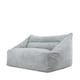 image 1 of icon Cord Adults Bean Bag Sofa, Ready Filled Large Beanbag Grey Grey | Grey