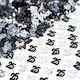 image 4 of 25th Confetti Black & Silver 14G 1PK