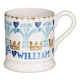 image 1 of Mug: 1 x 300ml Emma Bridgewater Prince and Princess of Wales Half Pint Mug, Ceramic White