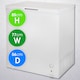 image 2 of Abode A198CF0E1W Chest Freezer 198L White Suitable for Garages & Outbuildings