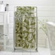 image 1 of Mixed Leaves 100% Cotton 550gsm Supersoft Towels Green | Green | Hand towel