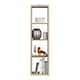 image 5 of Mauro 3 Shelves Storage Unit in Sonoma Oak