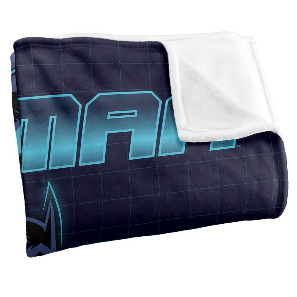 image 1 of Batman Cityscape Blanket - Multicoloured - One Size