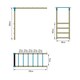 image 7 of TP Skywood Monkey Bars - FSC® certified