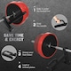 image 3 of SPORTNOW Deadlift Barbell Jack for Loading, Unloading Barbell Plates Black | Short