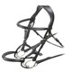 image 3 of Shires Velociti Rolled Padded Cavesson Bridle Brown | Size: Cob
Colour: H.Brown