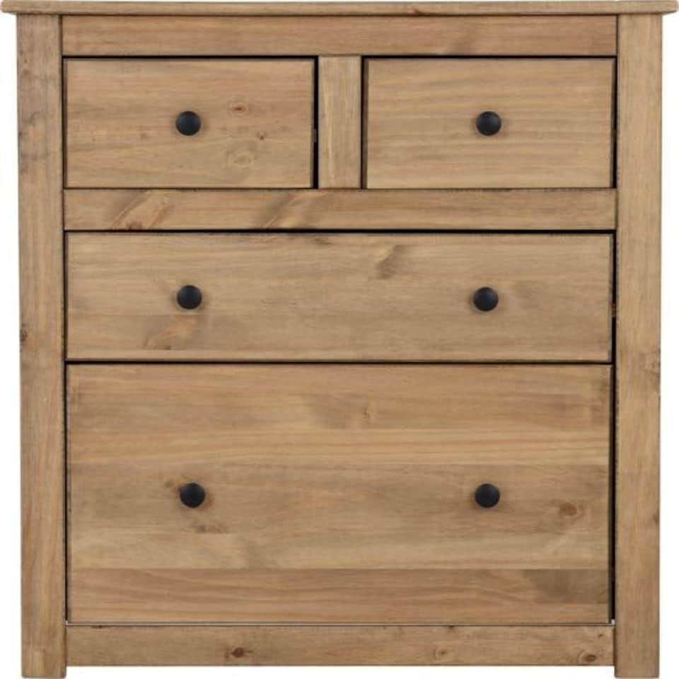 image 1 of Panama 2+2 Drawer Chest Brown
