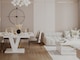image 1 of Marble Coffee Table Small White Marble Effect Modern Living Room Table with Storage Shelf Cari