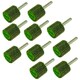 image 2 of Flap Wheel Disc Shaft Mounted Abrasive Sanding Drill 25mm 40Grit 10PK AT243