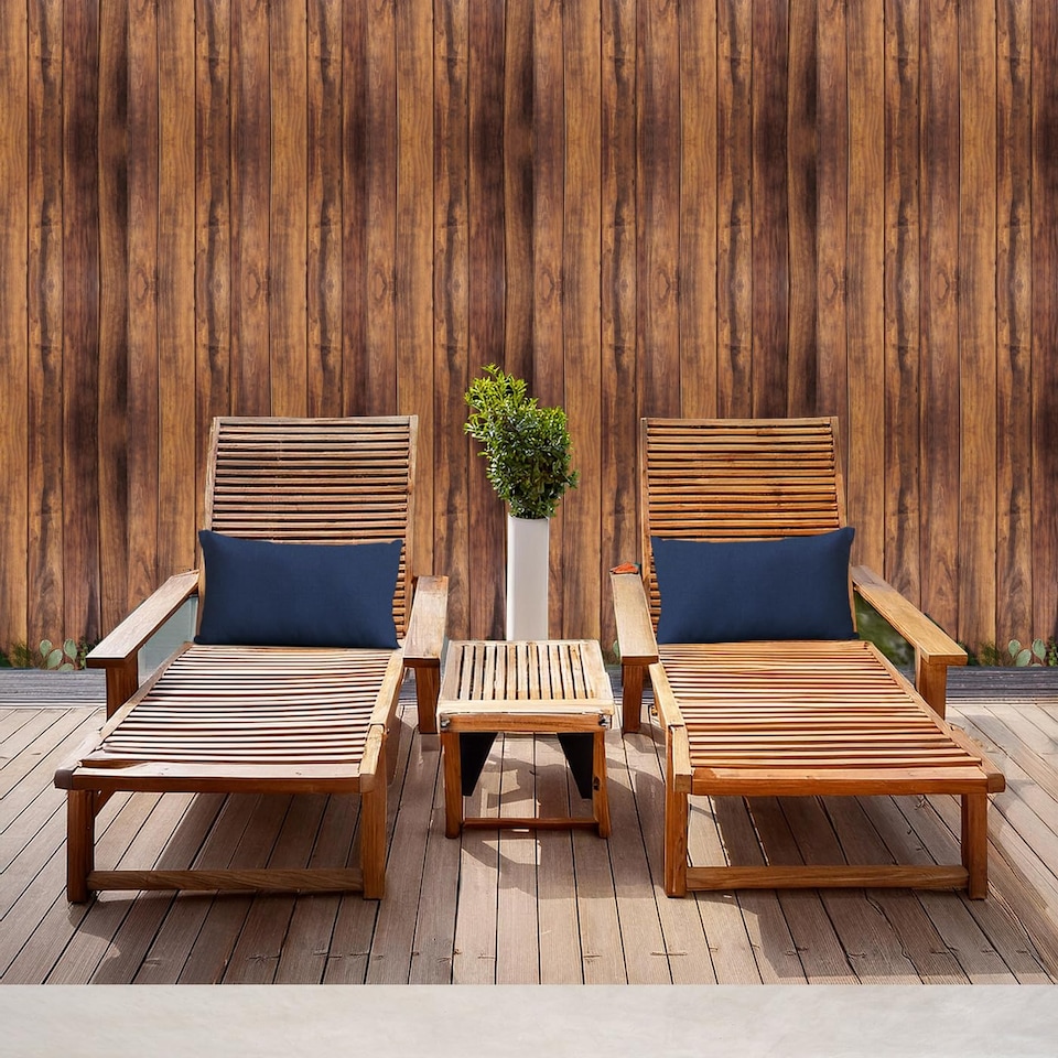 image 1 of Covers&All Sunbrella Lumbar Pillows Set of 2 UV Fade resistant and Water Repellent Rectangle Lumbar Throw Pillows