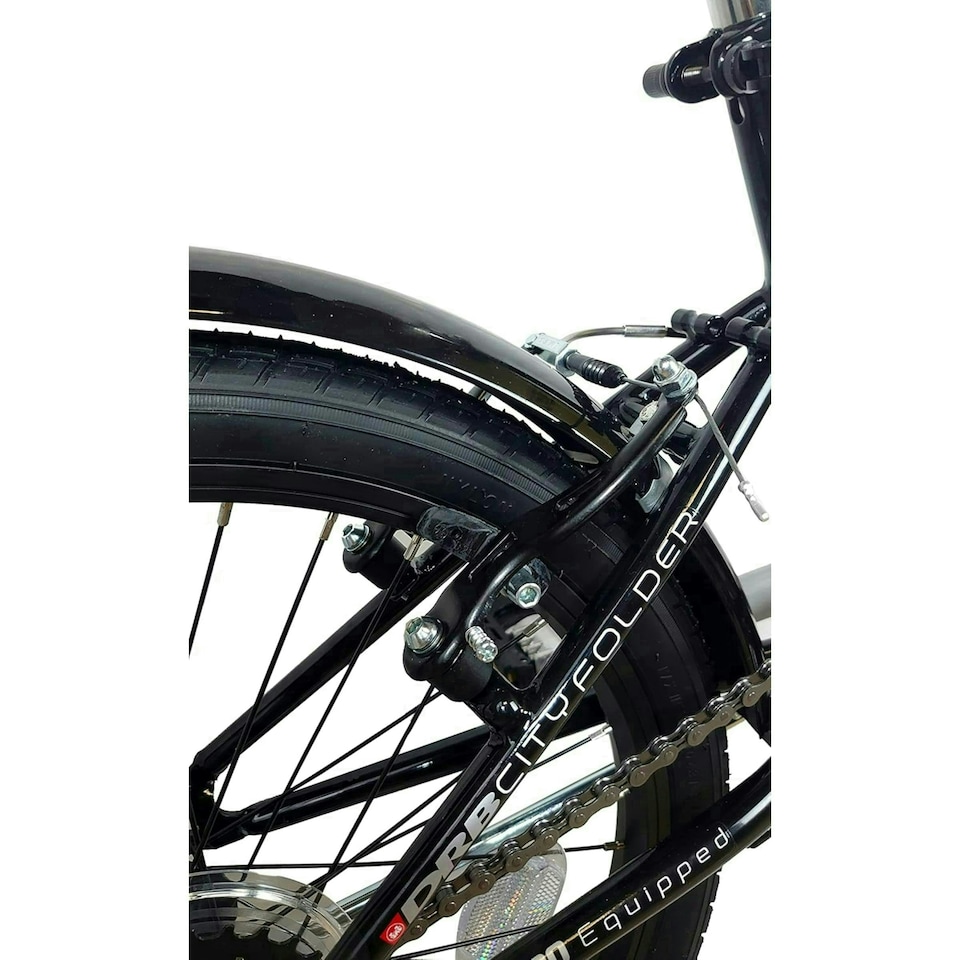 image 1 of Dallingridge Freedom Folding Commuter Bicycle, 20" Wheel, 6 Speed - Black