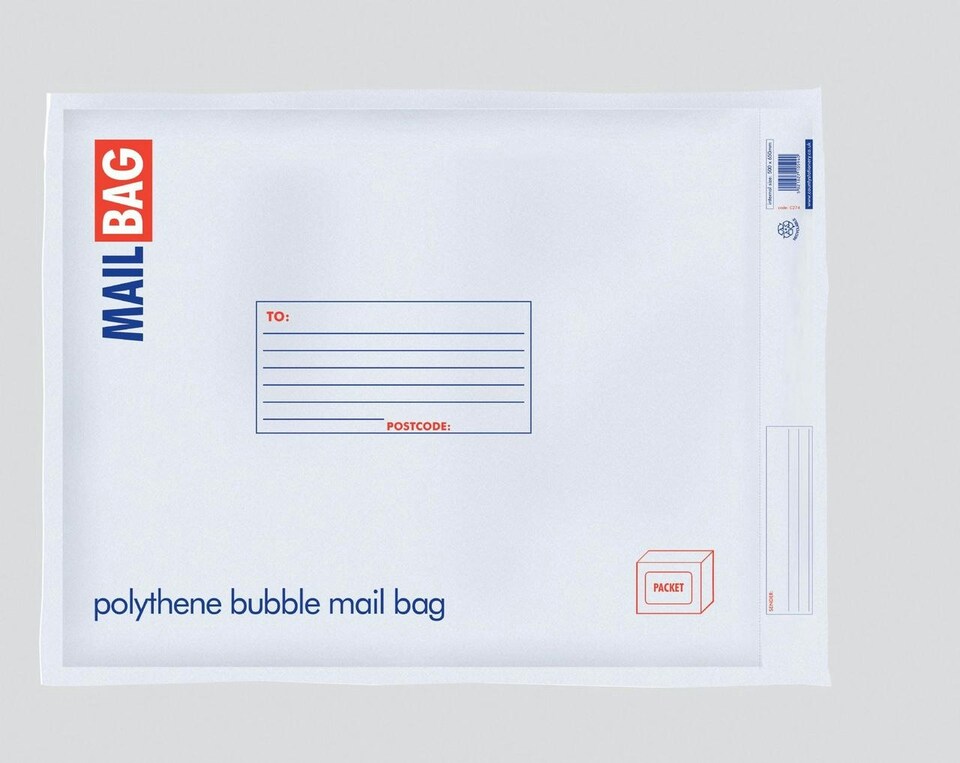 image 1 of Pack of 10 Jumbo Polythene Bubble Mail Bags