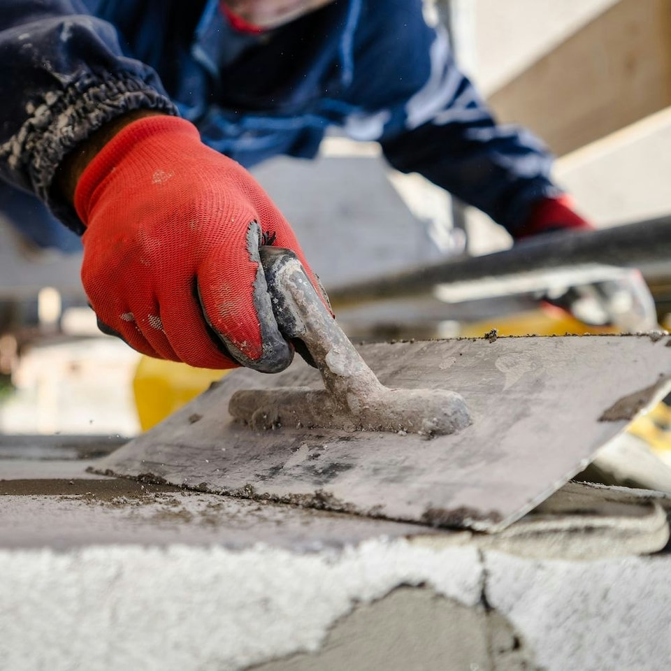 image 1 of Dekton 16'' Soft Grip Plasterers Float Trowel Plastering Rendering Cement Skimming Tiling