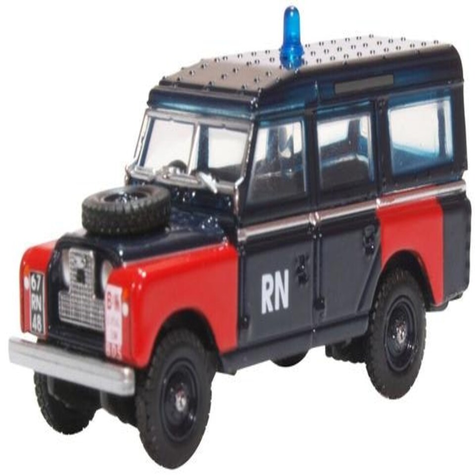 Oxford Diecast Land Rover Series II LWB Station Wagon Navy Bomb Disposal