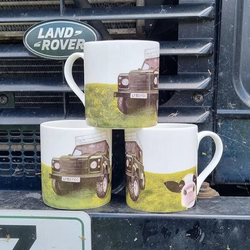 image 1 of Lucy's Farm Defender Moo Cow Regular Mug