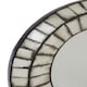 image 2 of Interiors by Premier Oval 3D Mozaic Wall Mirror Black