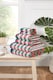 image 3 of Santa Cruz 6 Piece Cotton Towels Bale Set Striped Soft and Absorbent | Multi | Bath towel