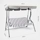 image 10 of OHS 3 Seater Garden Swing Bench Chair Outdoor Hanging Seat Sun Shade