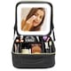 image 4 of Cosmetic Makeup Vanity Travel Case With LED Mirror