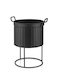 image 1 of Black Plant Pot - 46 cm (H) x 32 cm (Dia)