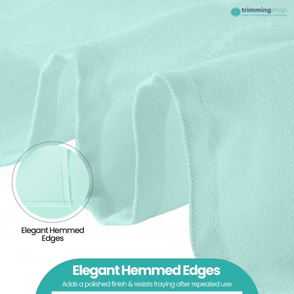 image 1 of 1pc Polyester Table Napkins, Wrinkle-Resistant Cloth Napkin - 20 Inch