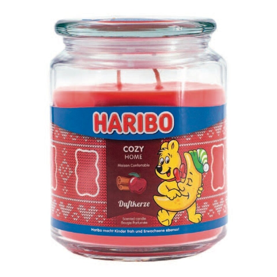 Haribo Scented Candle Cozy Home - 510g Red