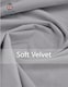 image 5 of Triple Woven Blackout Velvet Ring Top Curtains with Cascading Diamante Studs 168cm x 183cm Silver | Silver | Silver | 1