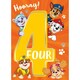 image 1 of Paw Patrol Age 4 Birthday Card