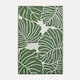image 1 of Homescapes Outdoor Rug Luxury Waterproof Reversible Recycled, For Garden, Ada Botanical Green | 150 x 240 cm