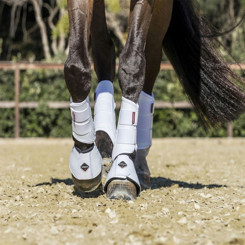image 1 of LeMieux ProShell Over Reach Boots White | Large