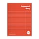 image 1 of Pack of 10 Rhino 8 x 6" 84 Page Red 5-Day Week Homework Diaries