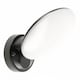 image 2 of CGC EZRA Slim Round Black LED Outdoor Wall Light 10W 1000lm 4000K Natural White LED