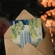 image 3 of Katsushika Hokusai Japanese Art Card Yoro Waterfall In Mino Province