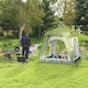 image 10 of Outsunny 4 Man Pop Up Tent Camping Backpacking Dome Tent, Green