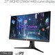 image 2 of ASUS ROG Swift XG27AQV 27" 2560 x 1440 Wide Quad HD IPS 170Hz FreeSync Premium 1ms Curved Gaming Monitor