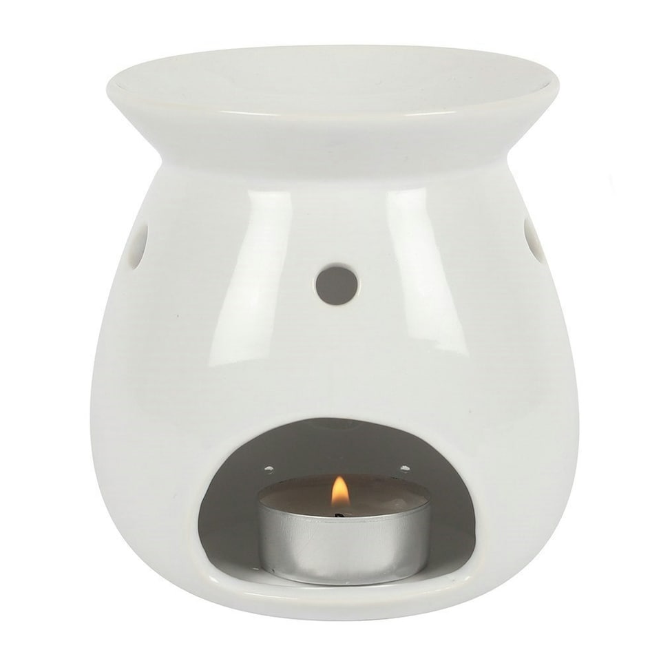 image 1 of Something Different Blooming Lovely Blossom and Bee Wax Melt Burner Set - White - One Size