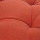 image 5 of Harbour Housewares Round Garden Chair Seat Cushions - Paprika - Pack of 6 Red