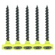 image 1 of Timco - Collated Drywall Timber Stud Plasterboard Screws - PH - Bugle - Coarse Thread - Black (Size 3.5 x 45 - 1000 Pieces)