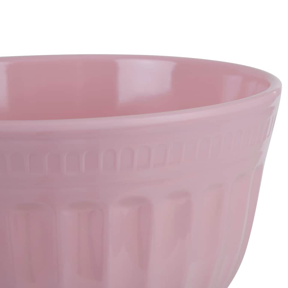 image 1 of Alden Melamine Extra Large Pink Mixing Bowl