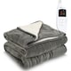 image 1 of MONHOUSE Heated Throw - Single Electric Blanket - 130 x 160 cm - Digital Controller - 9H Timer, 9 Heat Settings, Auto Shutoff