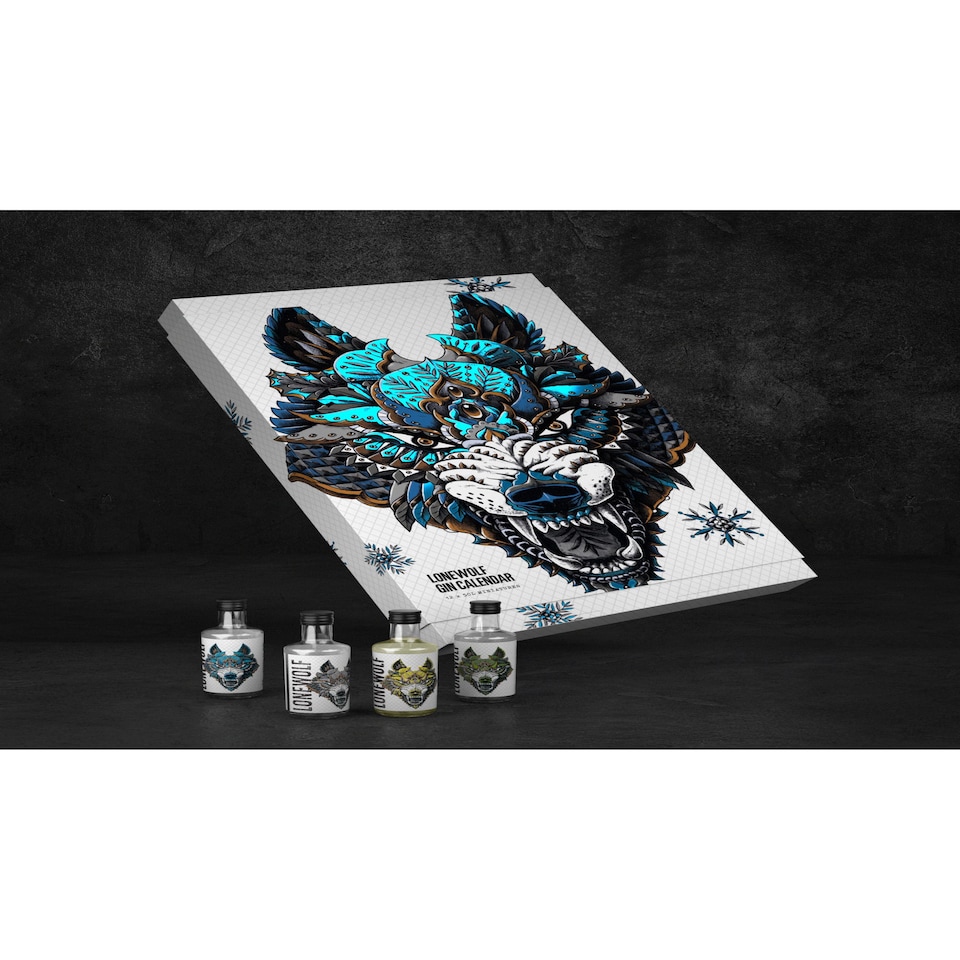 image 1 of Brewdog - Twelve Wolves Of Xmas 12 Day Gin Advent Calendar