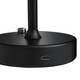 image 9 of Energize Black LED Rechargeable Desk Table Lamp with Touch Sensor