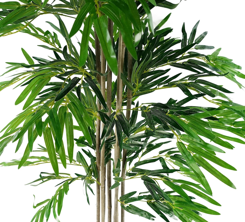 image 1 of 180cm (6ft) Artificial Bamboo Plants Trees Green | Green | 6ft