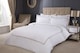 image 2 of Carlton Embroidered Duvet Set Super King Bed Taupe